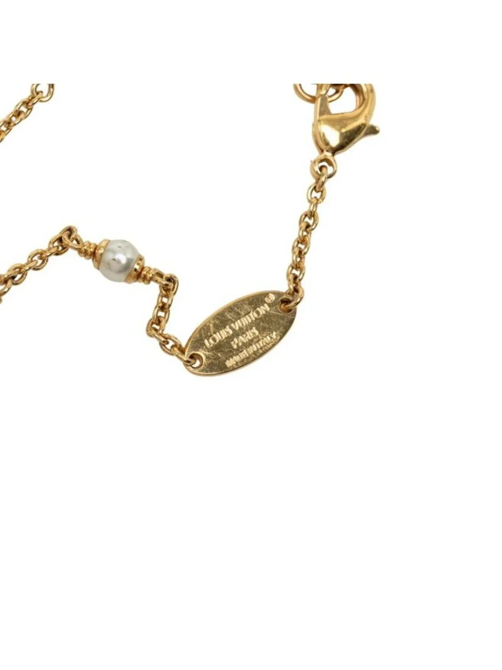 Louis Vuitton Bracelet LV Floragram XS Gold Plating
